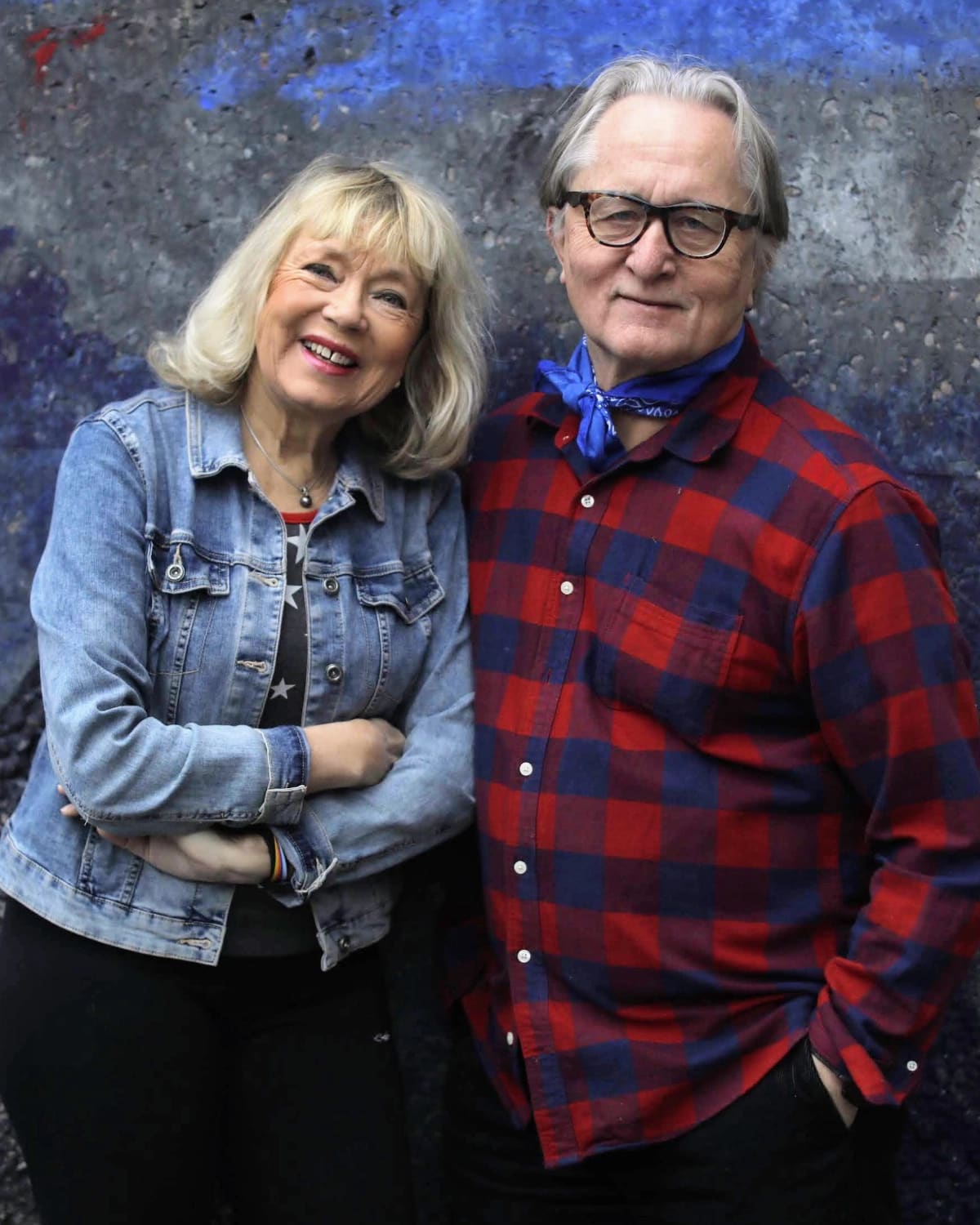 Eva Bratholm og Joar Hoel Larsen sammen.
